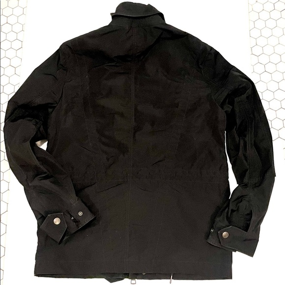 BURBERRY Brit Men’s Rain Jacket Black S Small - Picture 8 of 12